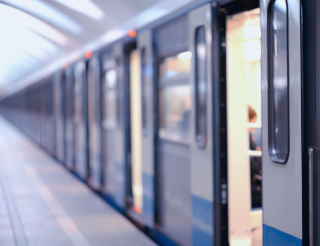 Vista de futura estación subterránea Metrotren, cerca de proyectos habitacionales